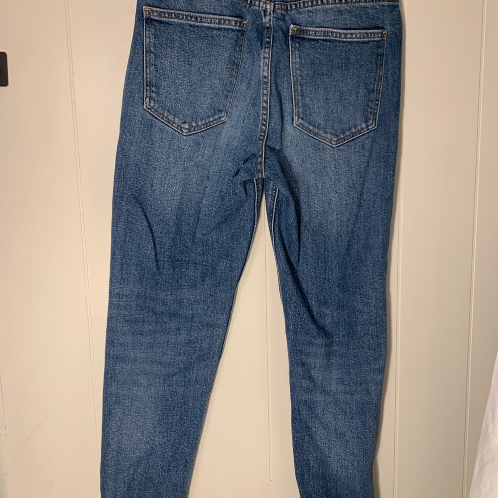 ARITZIA- Denim Forum high rise wide leg Jeans - Classic Blue